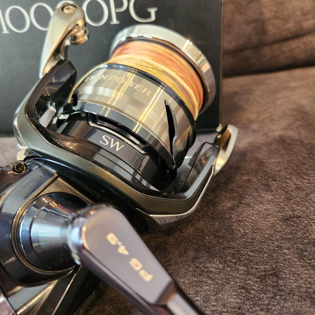 スピニングリール シマノ 21 ツインパワー SW 10000PG