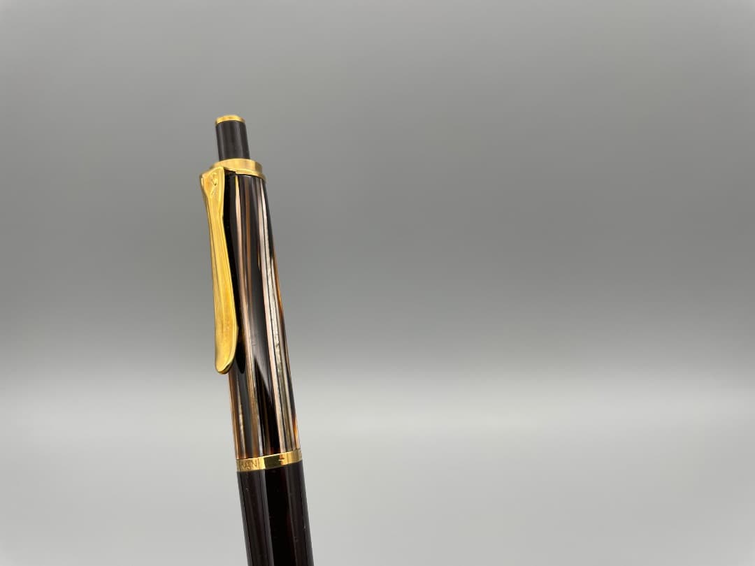 ペリカン スーベレーン D400 旧型 茶縞 0.7mm（軸リング1本）