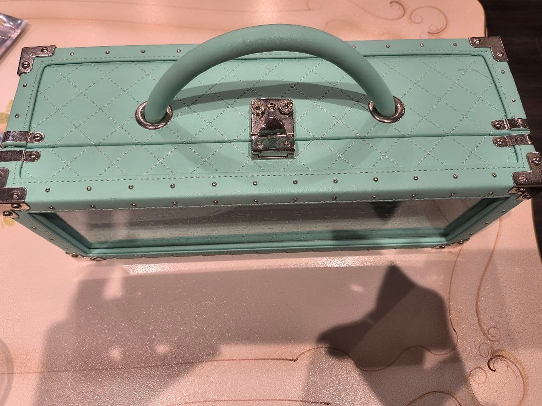 エンジェル シャンパン ドゥミセック リミテッド サマー グリーン　レザータイプ