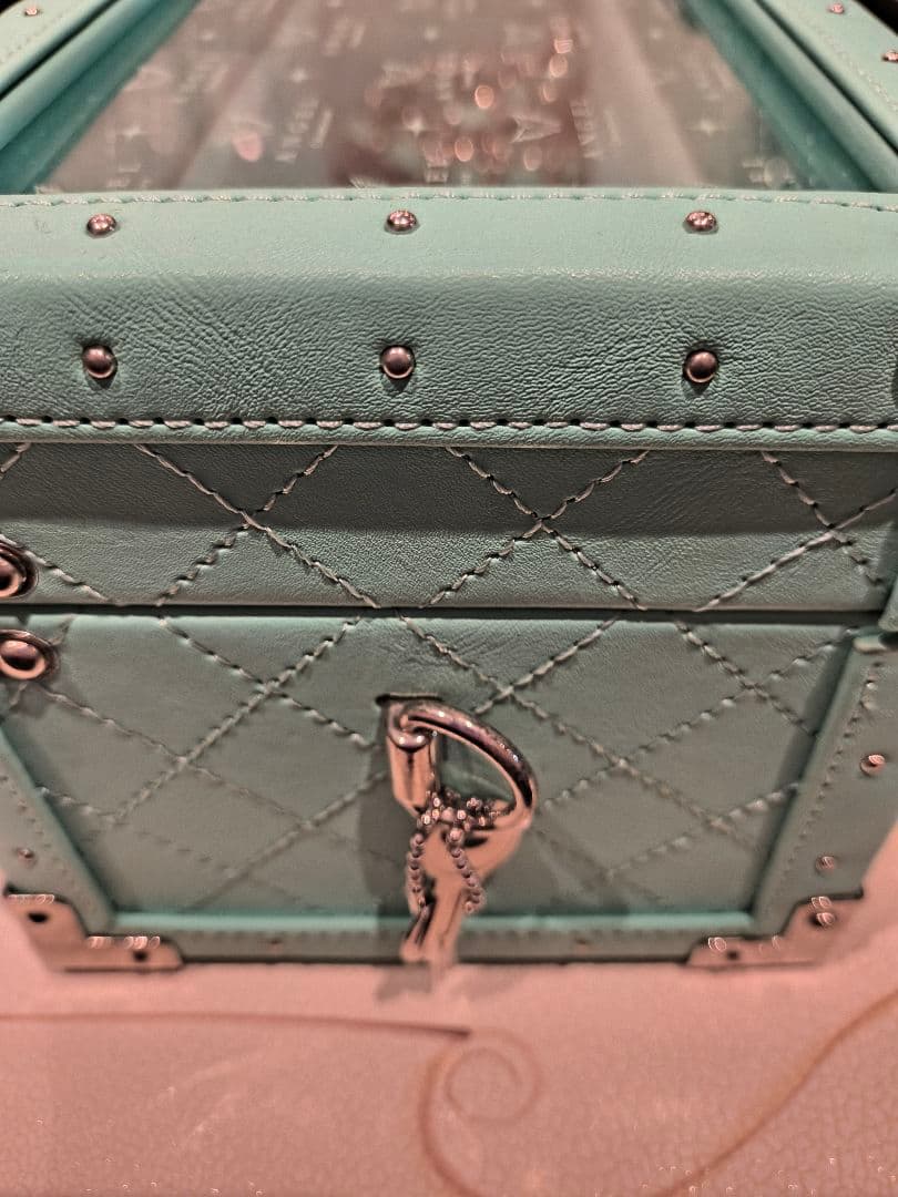 エンジェル シャンパン ドゥミセック リミテッド サマー グリーン　レザータイプ