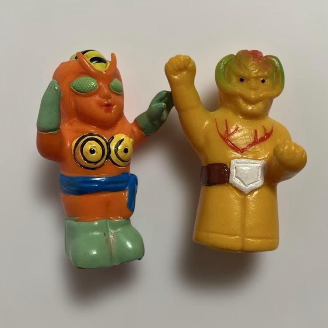 仮面ライダー指人形/ソフビ　10体　昭和　当時もの　東映