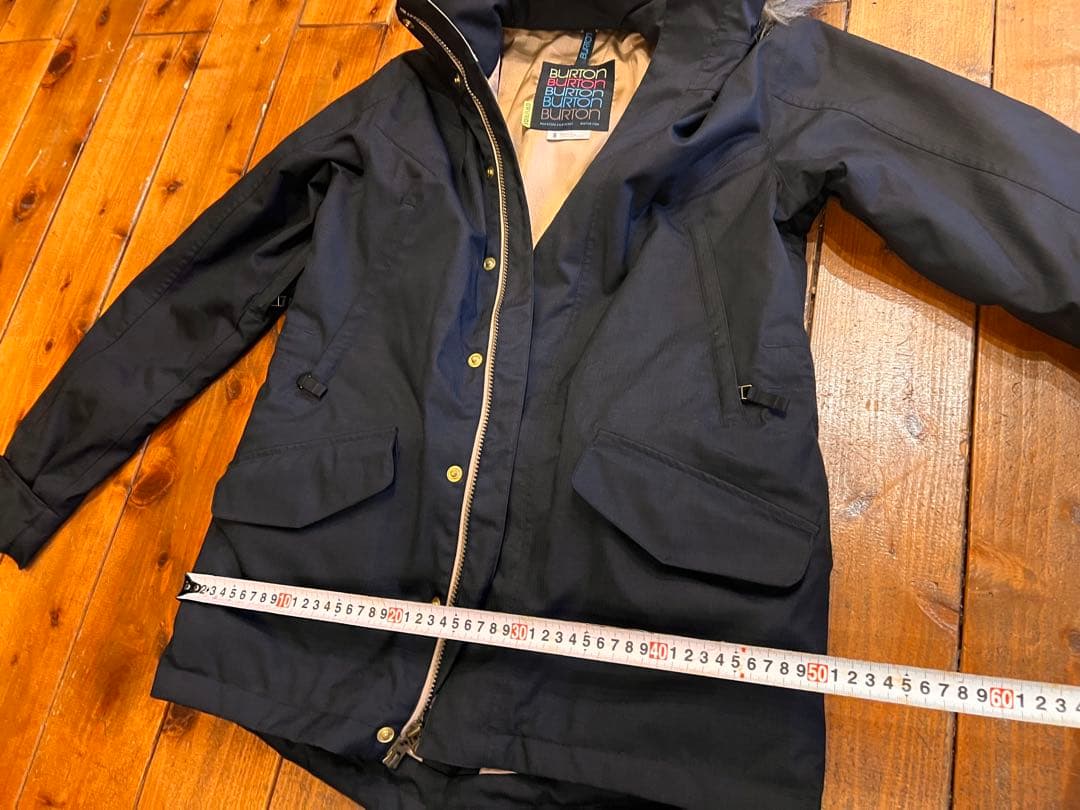 Burton スノーボードジャケット S 黒