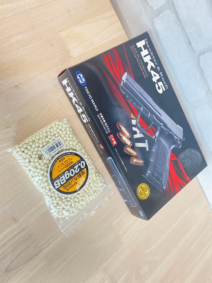 東京マルイ HK45 ガスブローバック レーザーサイト付