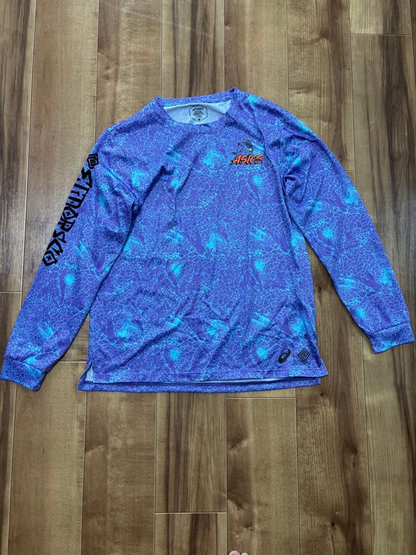 エルドレッソ×アシックス　コラボ　ロングスリーブシャツ