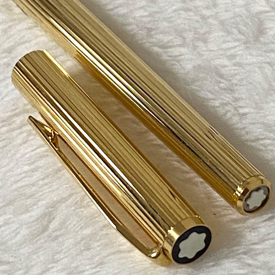 極美品　モンブランMONTBLANC ノブレス　ゴールド　万年筆　585 F