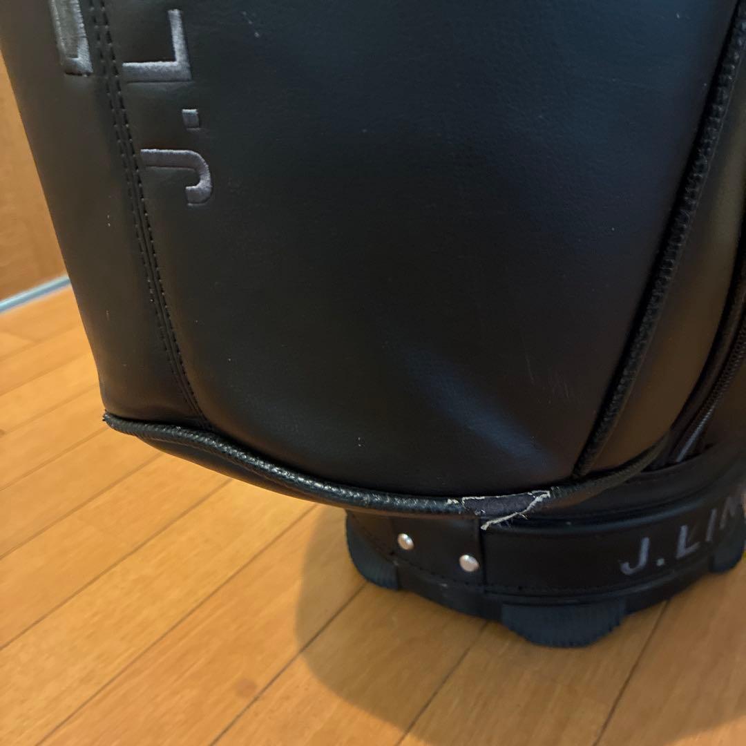 bay　J.LINDEBERG ブラックキャディバッグ
