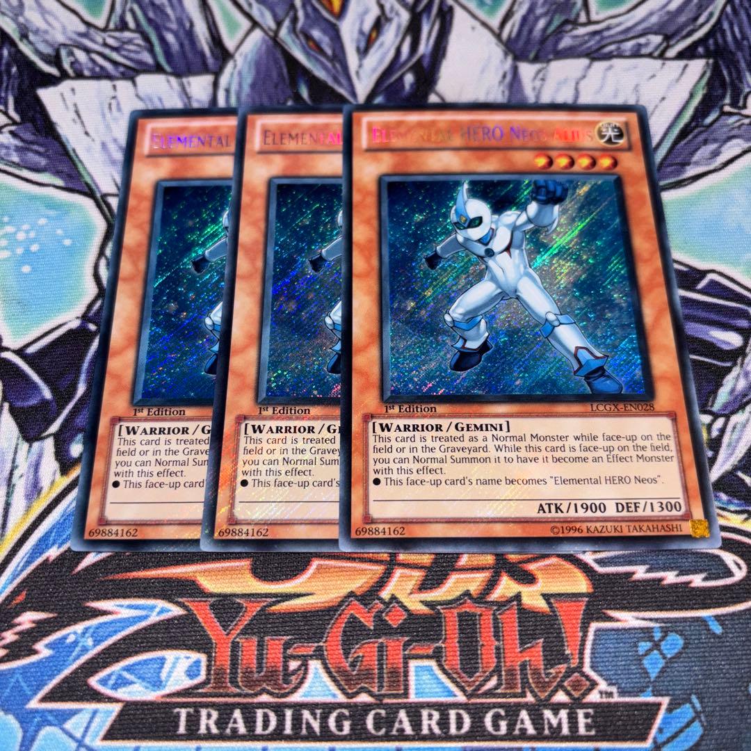 EU版 E・HEROアナザーネオス シークレット 遊戯王 海外 英語 米