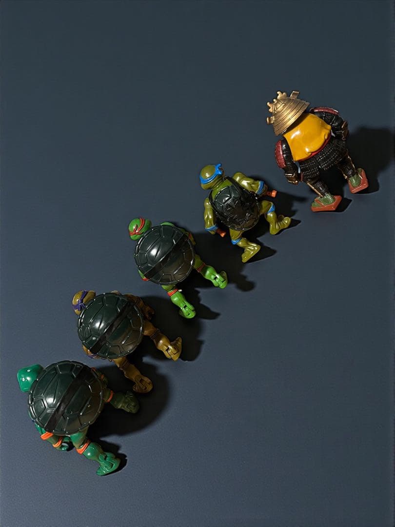 ミュータントタートルズ ミューテーション フィギュア 5体セット 1992年製
