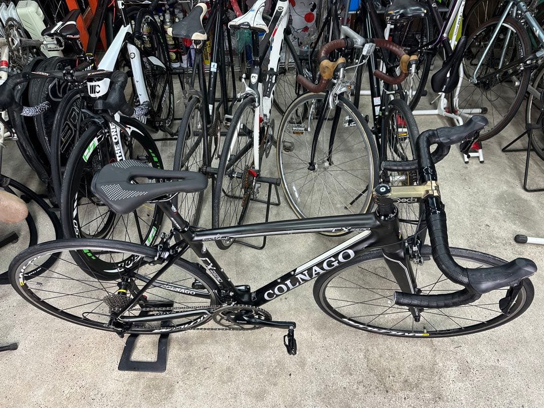 COLNAGO CX-ZEROフルカーボン基本分解発送送料無料！消耗品交換済み！