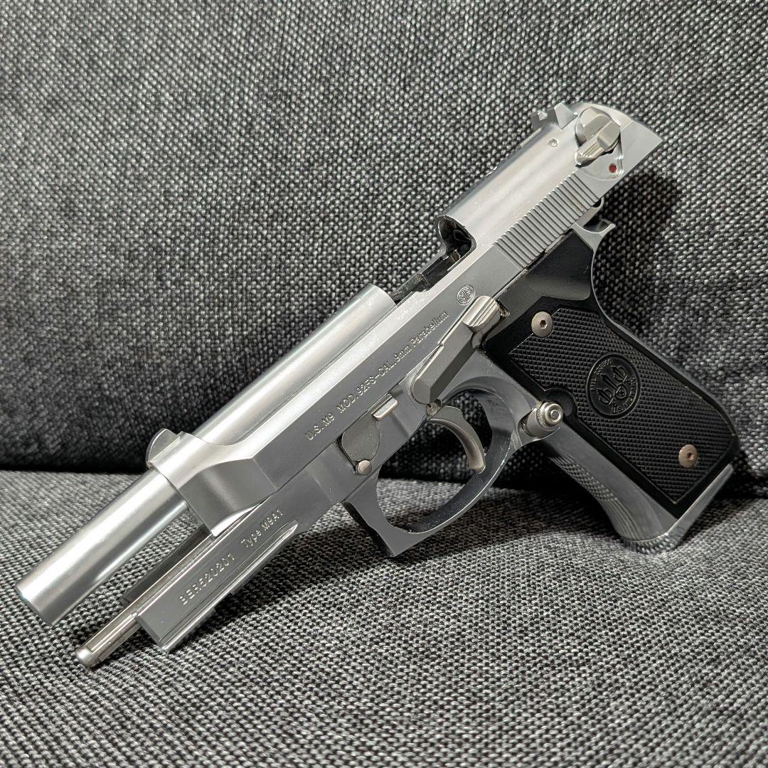 【希少】東京マルイ ベレッタM9A1 ステンレス ガスブローバック 生産終了品