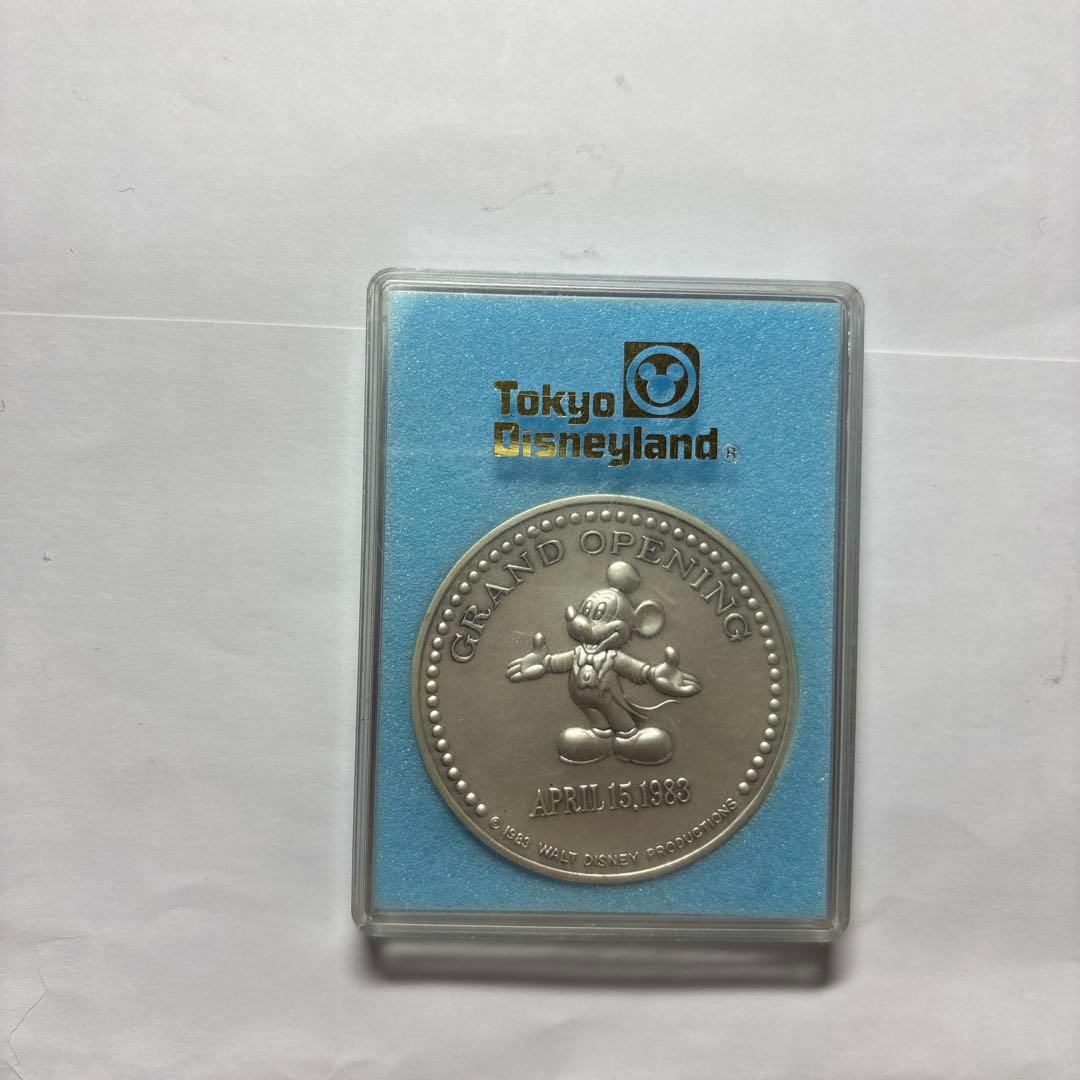 東京ディズニーランド グランドオープニング　記念　メダル　オープン　非売品