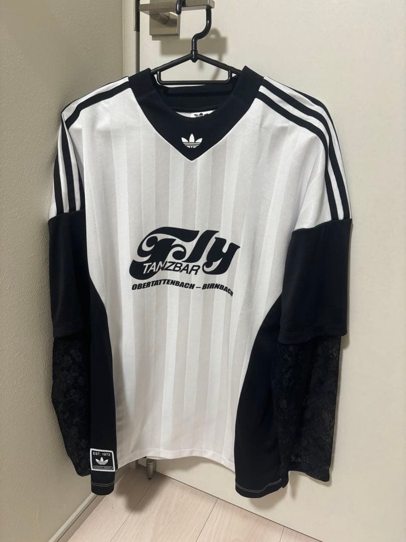 adidas アディダス ロングスリーブ レース 長袖シャツ