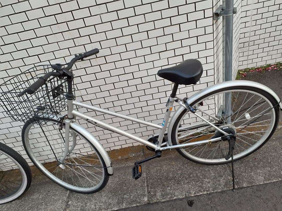 Asahi アフィッシュS 27インチ　シティサイクル（美品）引き取り限定