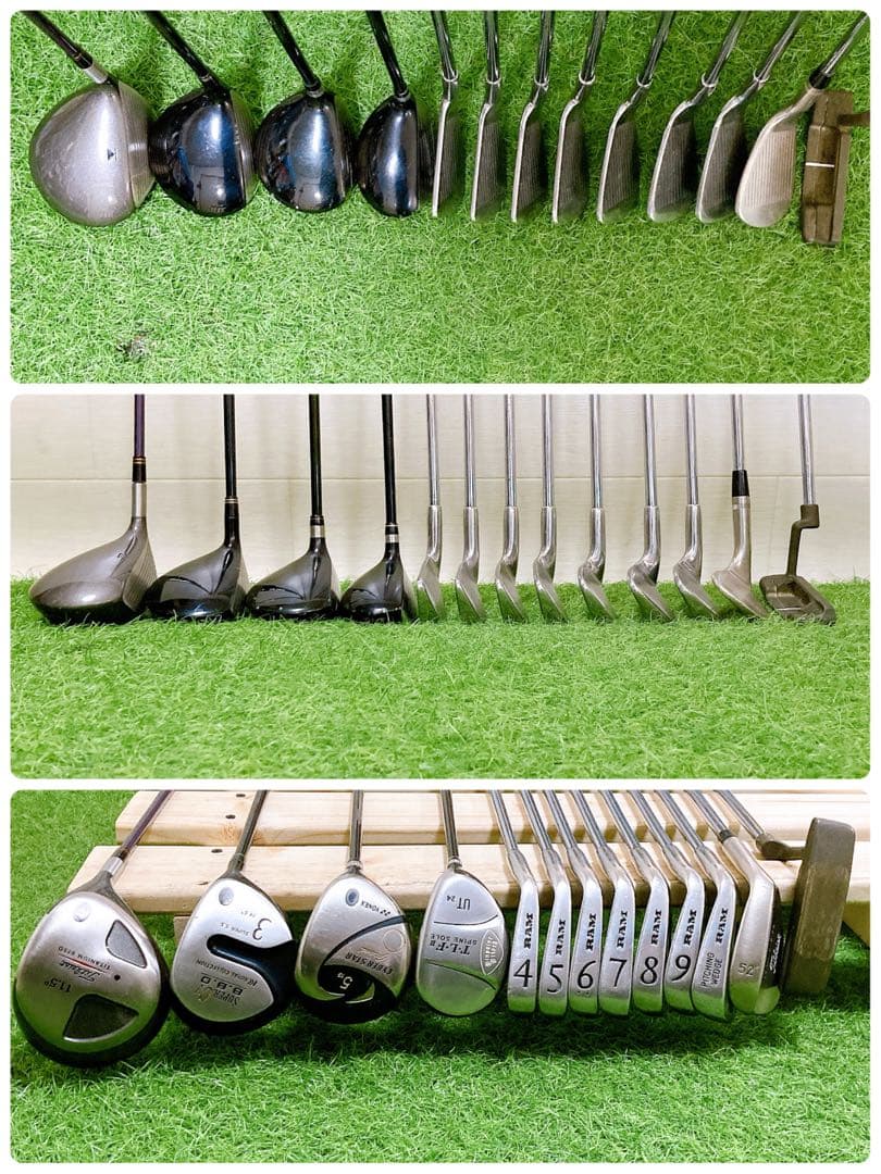 M1 タイトリスト　初心者オススメ　ゴルフクラブセット　メンズ　13本