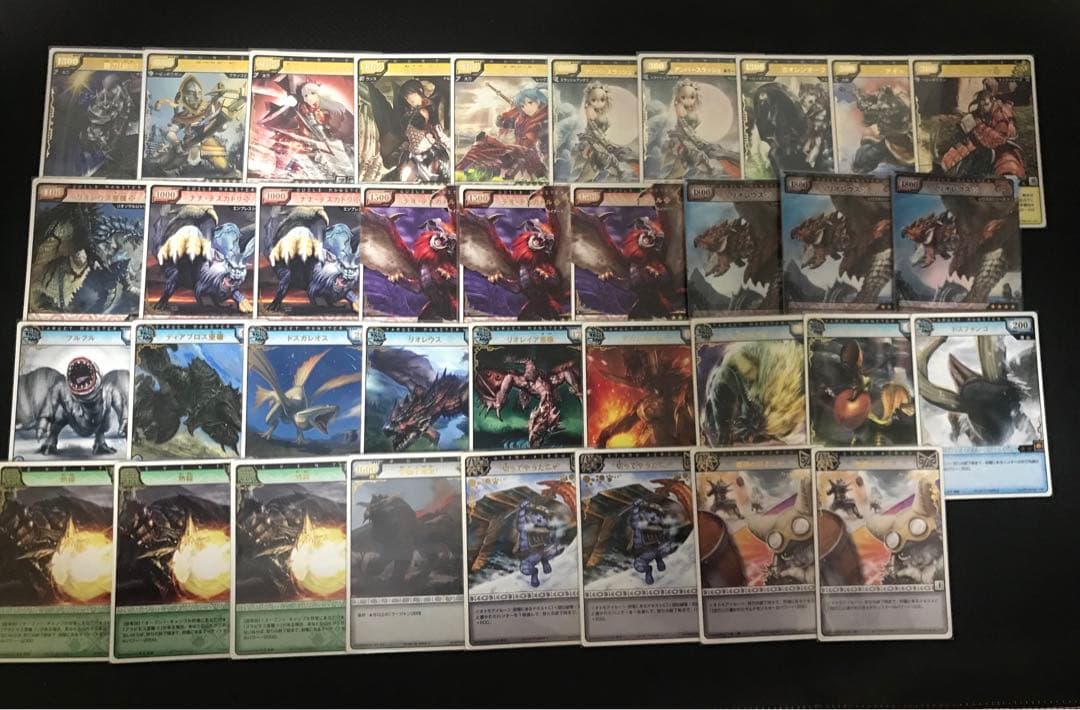 イイダページ　モンスターハンターハンティングカード