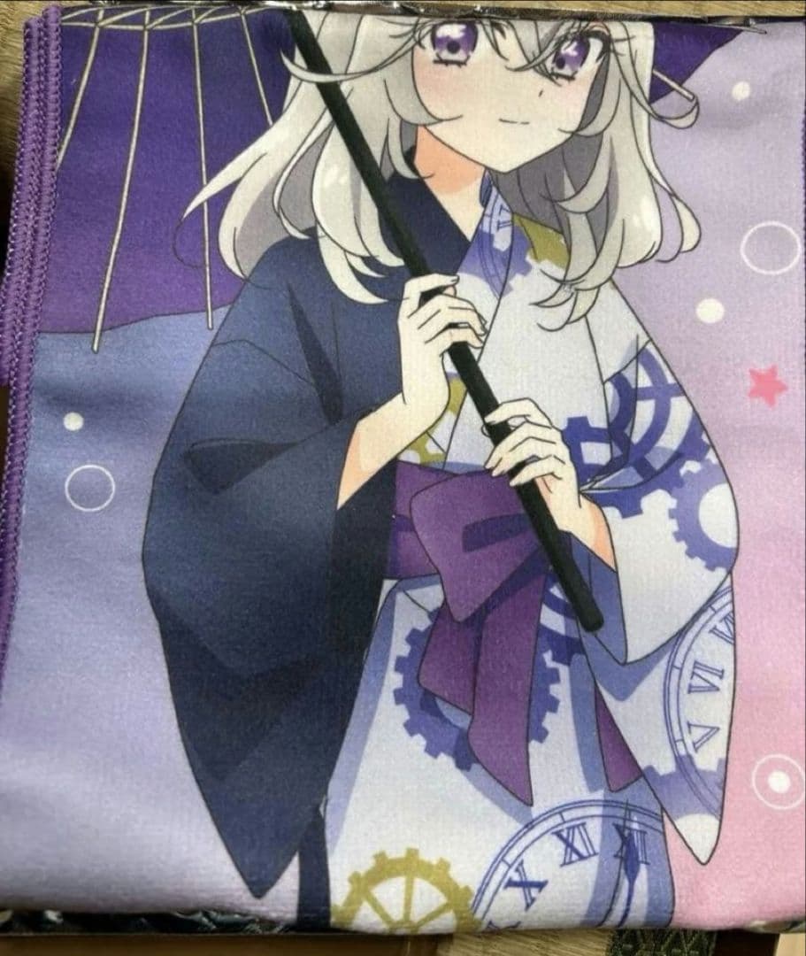 名探偵プリキュア！ マフラータオル キュアアルカナ・シャドウ 森亜るるか　極楽湯