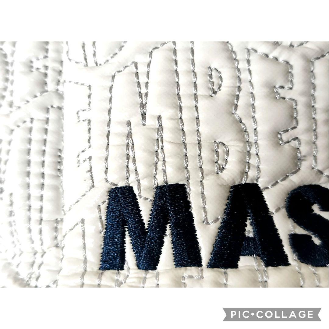 【希少】マスターバニーエディションカートバッグ　刺繍ロゴ　エンボス　ゴルフ　白