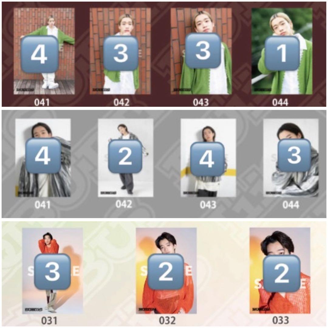 【定価価格！！】BUDDiiS SHOOT 森愁斗 生写真 まとめ売り