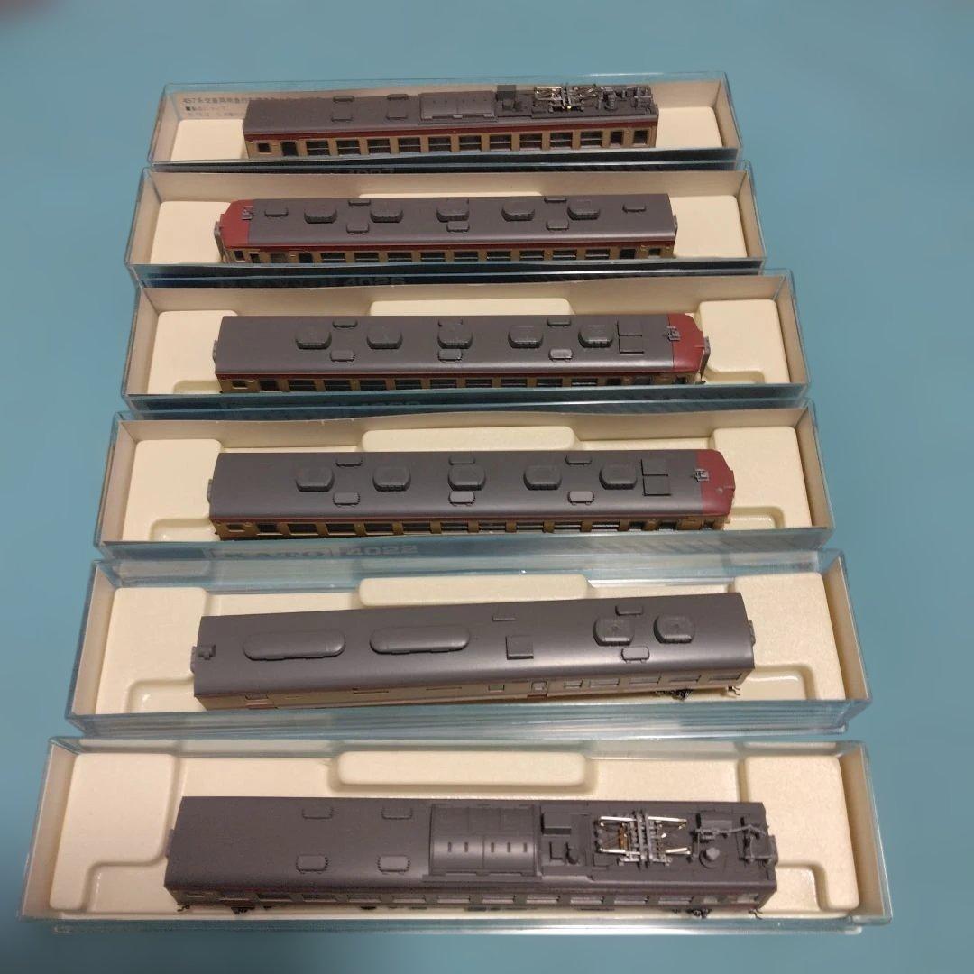 KATO 455系 急行6両セット（モハ456モーター車付き）