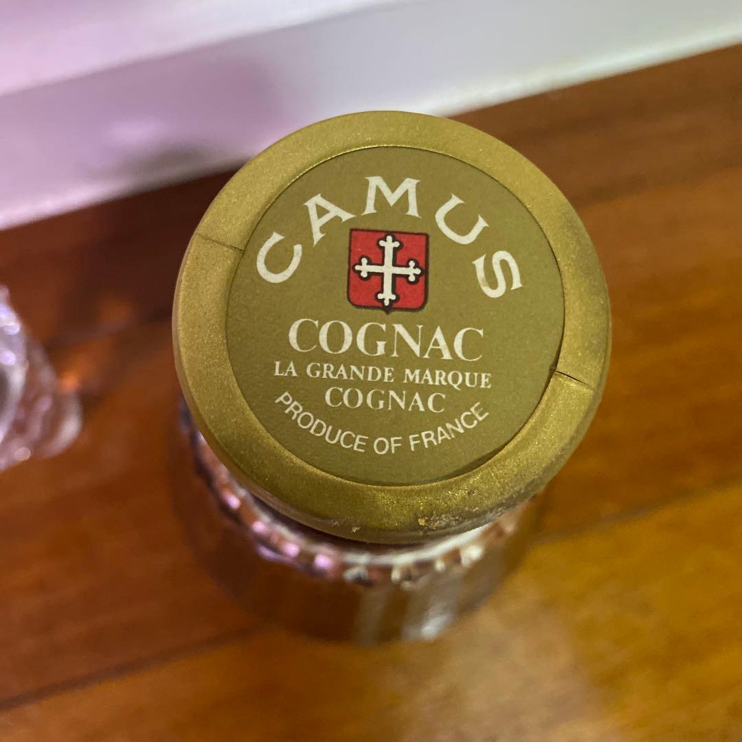 【未開栓】CAMUS　カミュ　バカラ　カラフェ　クリスタルボトル　替栓無　希少品