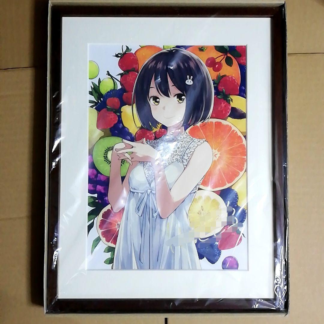 この美術部には問題がある　いみぎむる 直筆サイン入り 複製原画