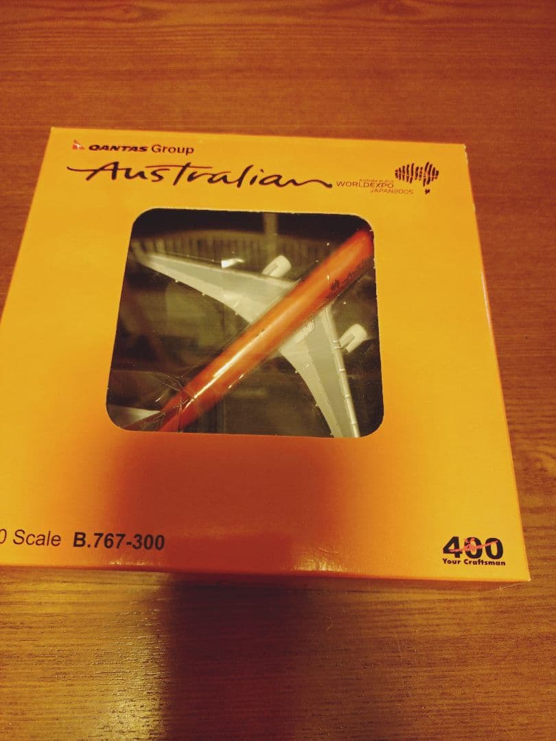 美品　Qantas B767-300 1/400スケールモデル　他4個セット