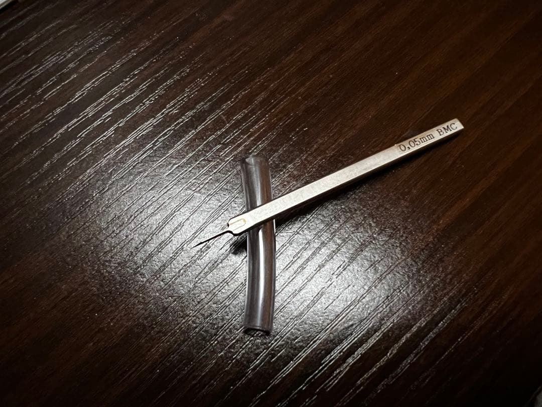 スジボリ堂 BMCタガネ 0.005 ｍｍ プラモデル 模型 工具 スジ彫り