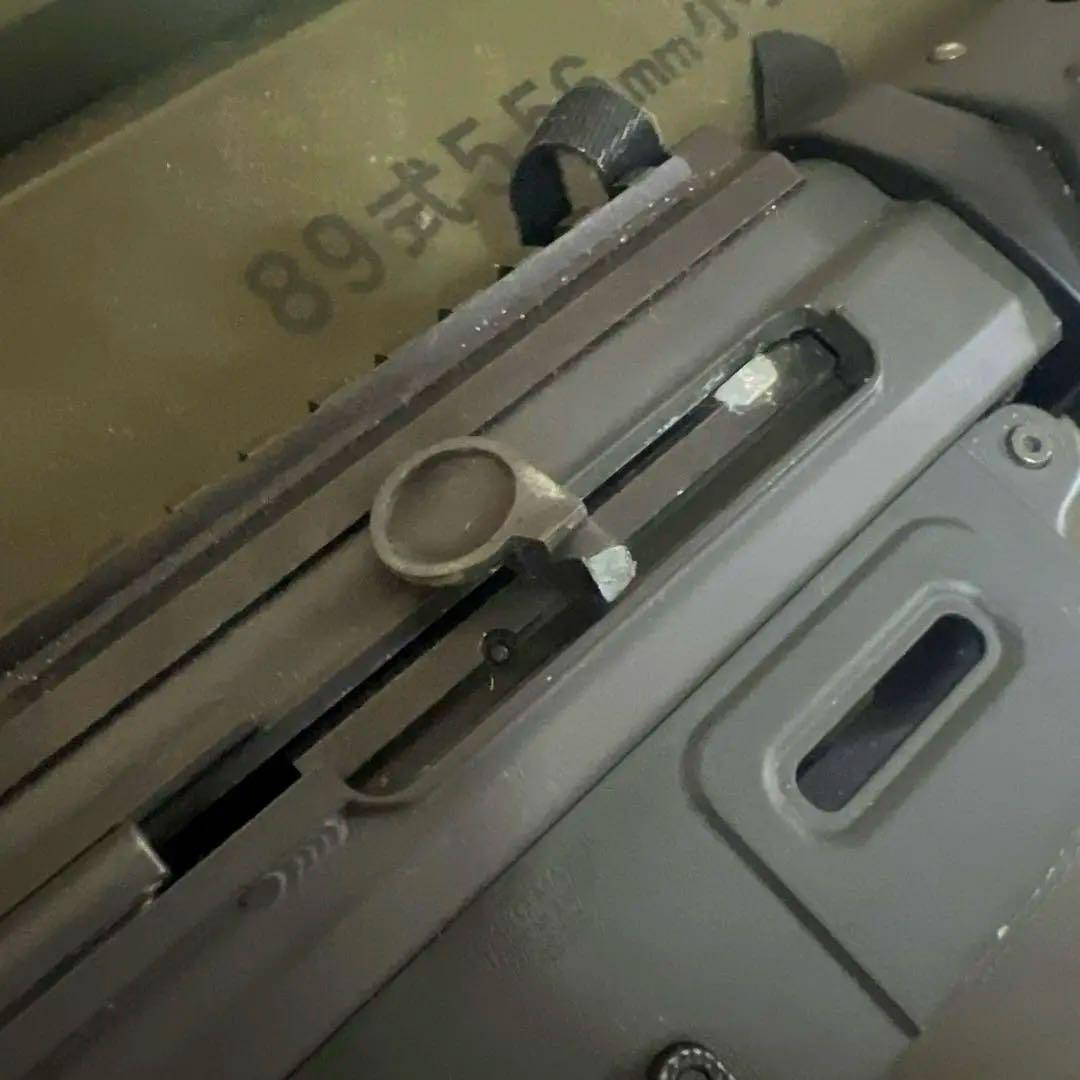 東京マルイ89式小銃ガスブロジャンクハードリコイルカスタム➕レール付き