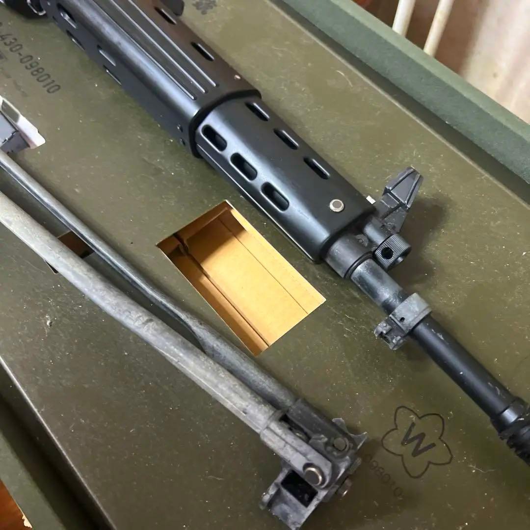 東京マルイ89式小銃ガスブロジャンクハードリコイルカスタム➕レール付き