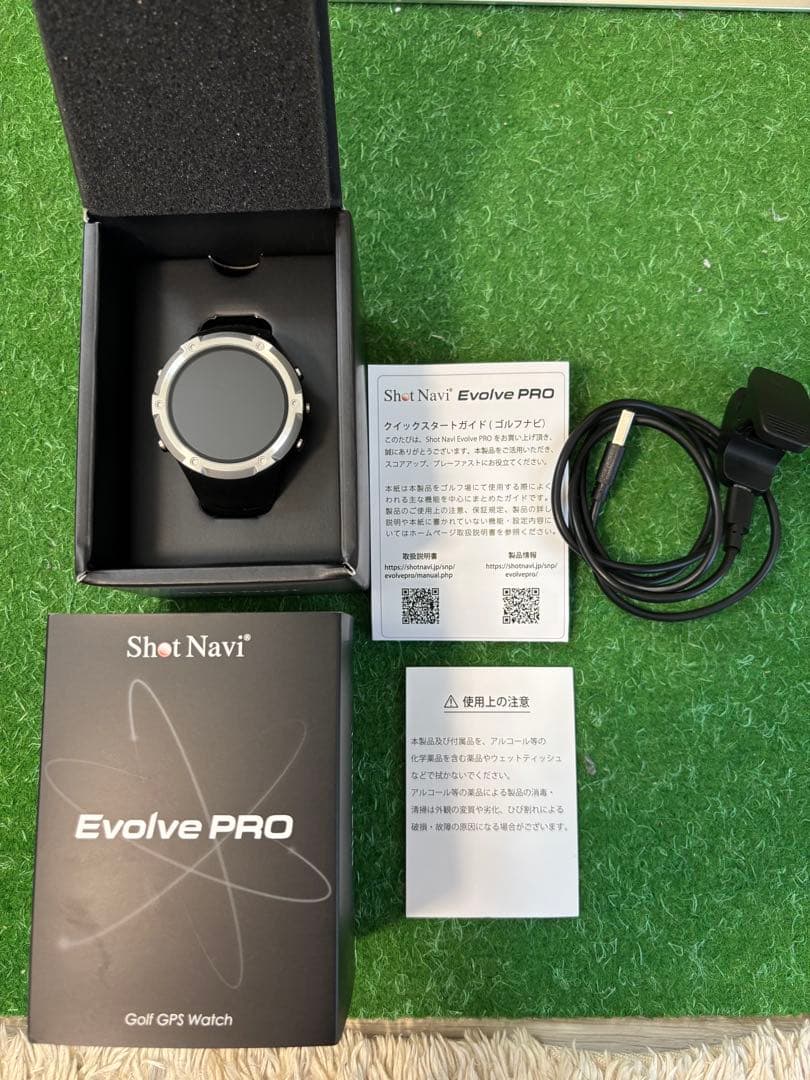 ラウンド用品・アクセサリー Shot Navi Evolve PRO BLACK