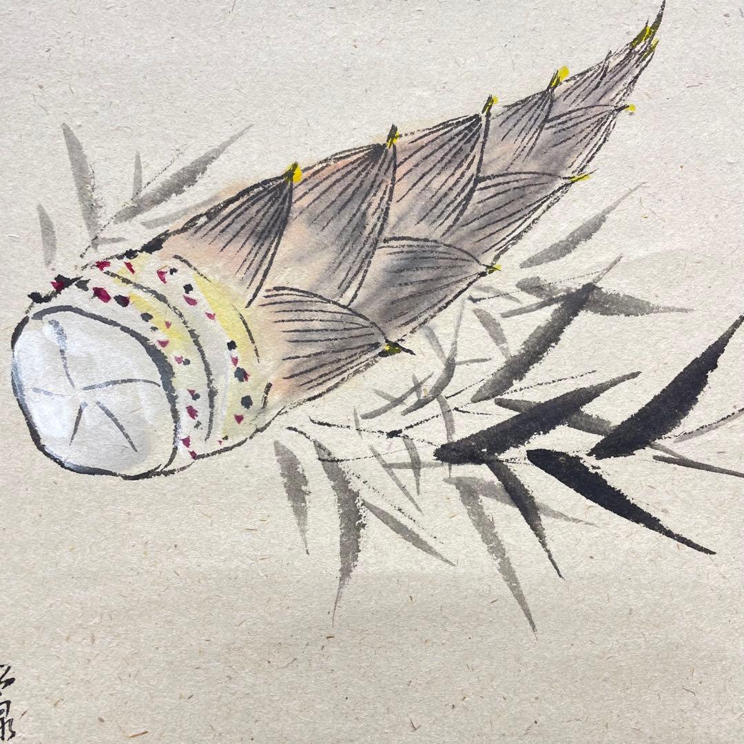 4108 雪尾要道 「薫風」 共箱 肉筆 紙本 書 掛軸 臨済宗 大徳寺 禅語