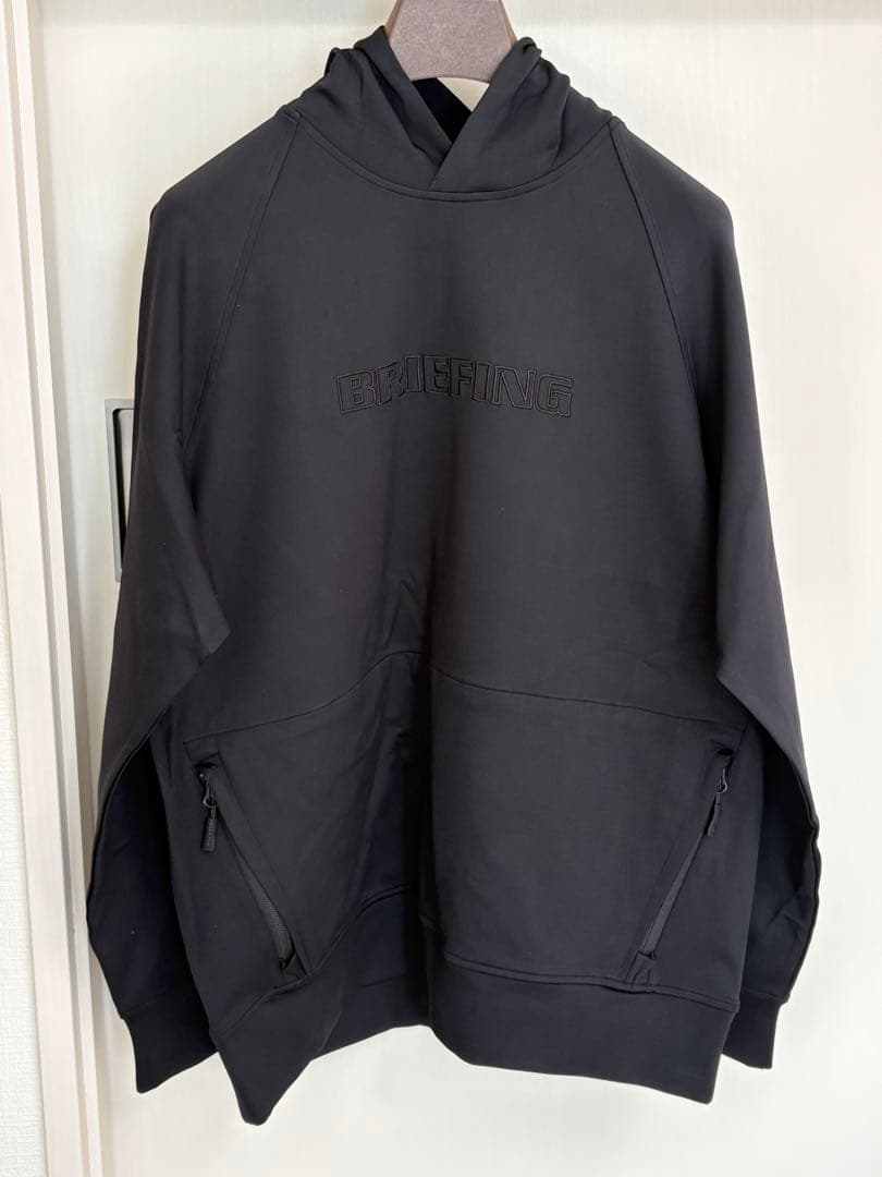 未使用)ブリーフィング ゴルフ メンズ パーカー サイズL ブラック