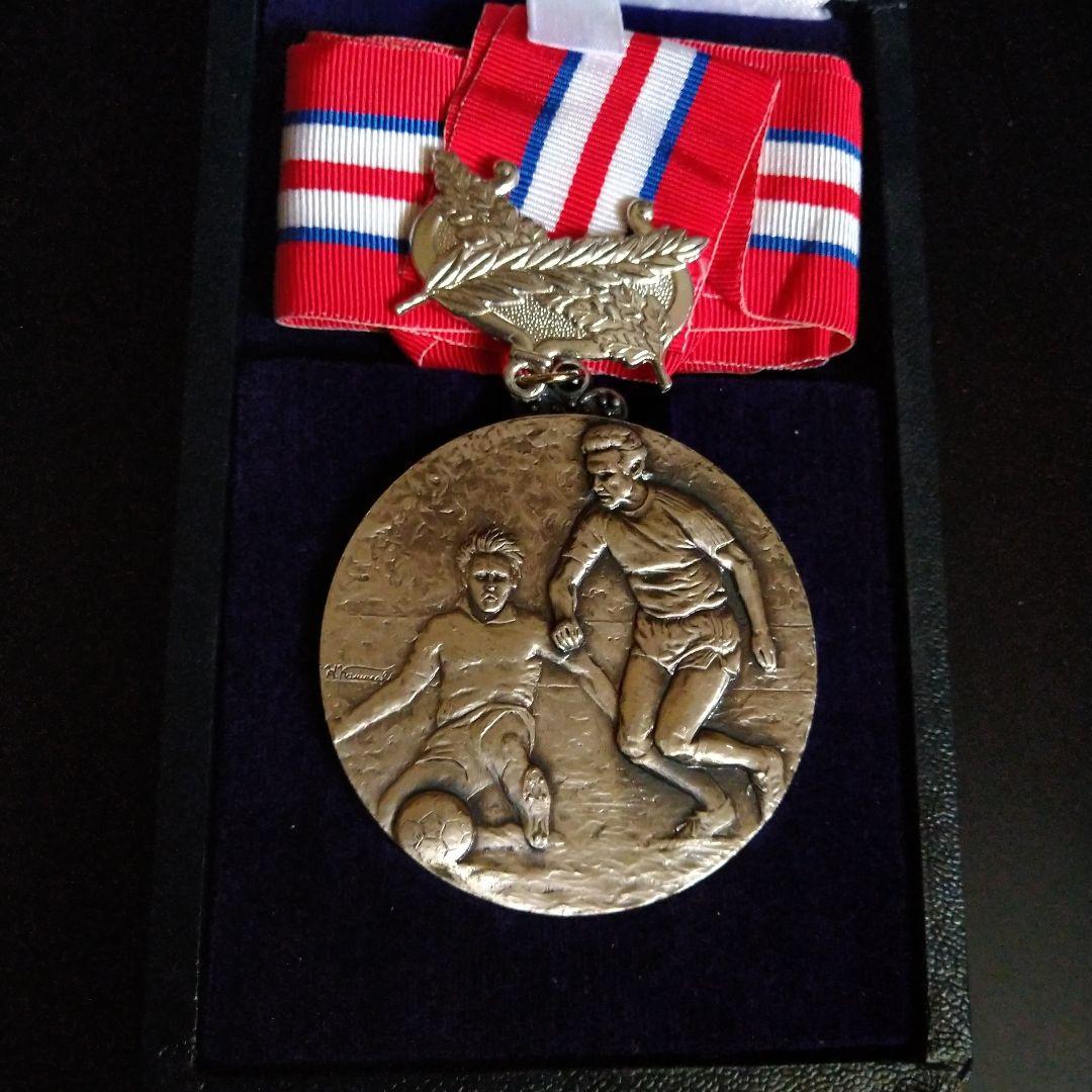 飾って自慢！メダルセット！サッカー大会　金メダル