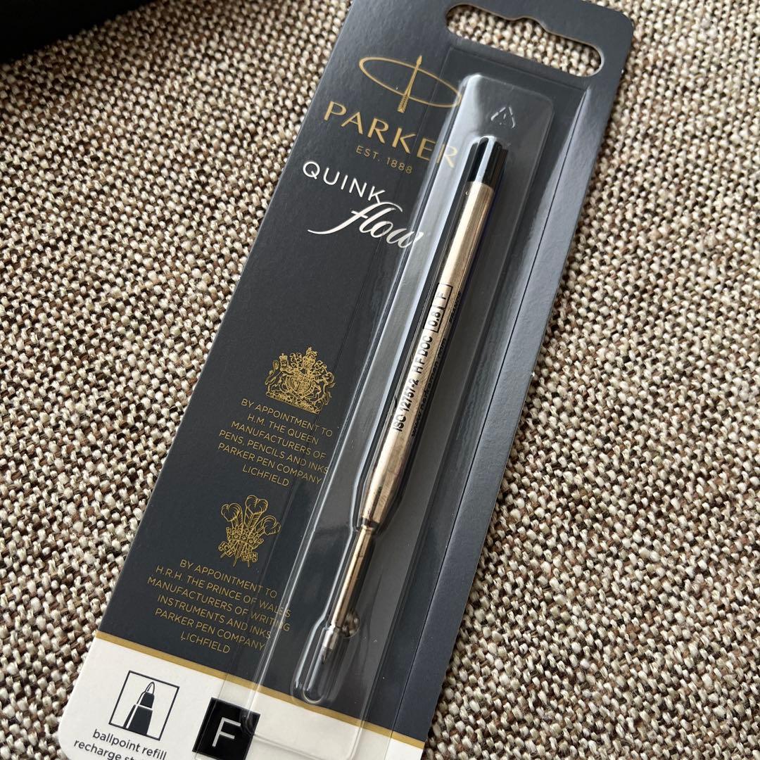 パーカーソネットボールペンレッドGT　純正黒M字替え芯１本付きセットPARKER