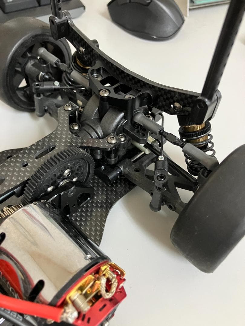 タミヤ TB Evo.6 シャーシ ＋ メカ ＋ ボディ