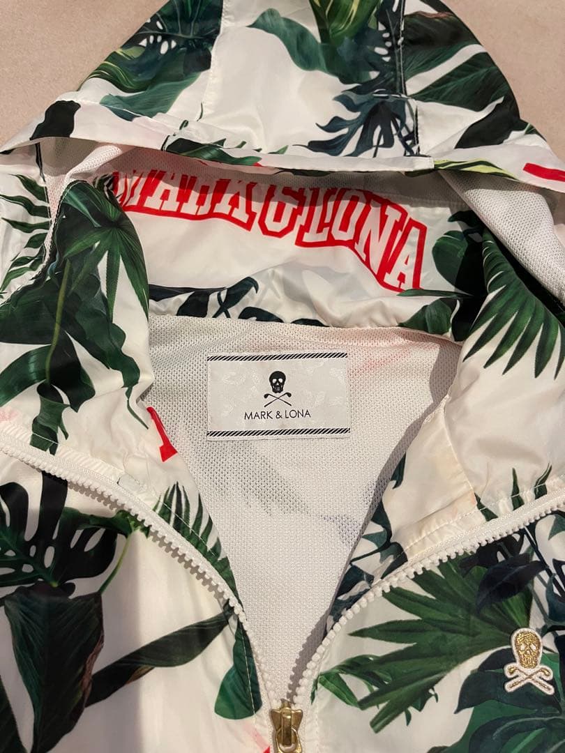 【再々値下げ】MARK & LONA】マークアンドロナ プリントジャケット
