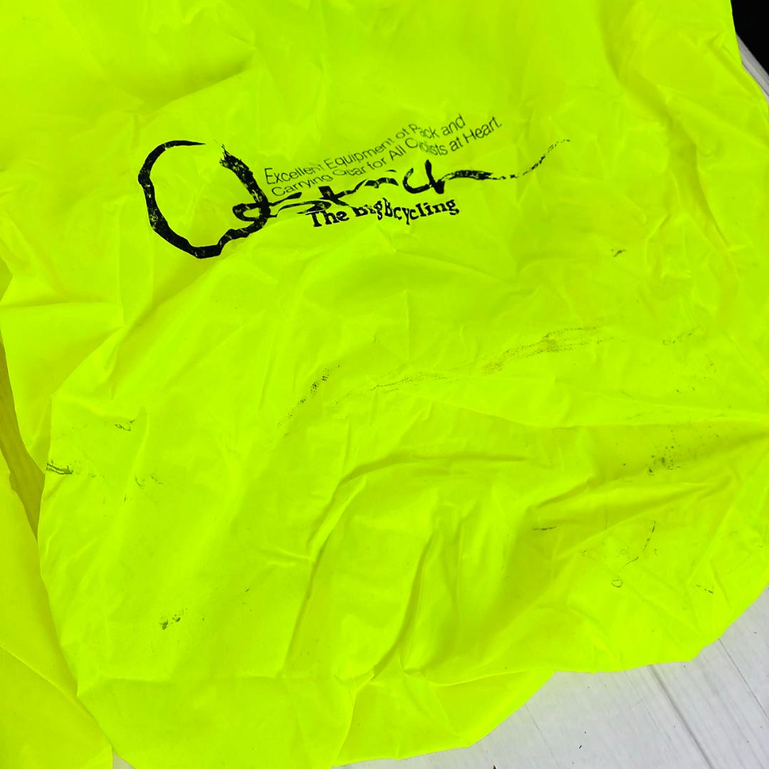 ★美品・希少★ OSTRICH S-7 金刺繍ロゴ　サイドバッグ 2個セット