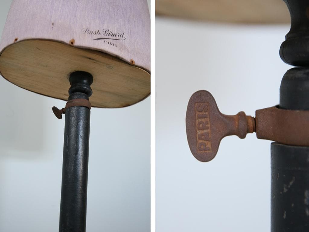 フランスアンティーク木製レディーストルソー/女性ボディ/マネキン90-228-2