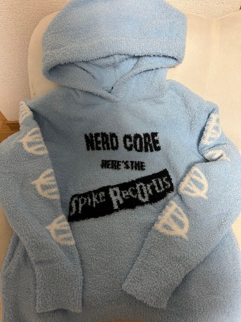 HISASHI SPIKE RECORDINGS ツインズふわもこパイルパーカー