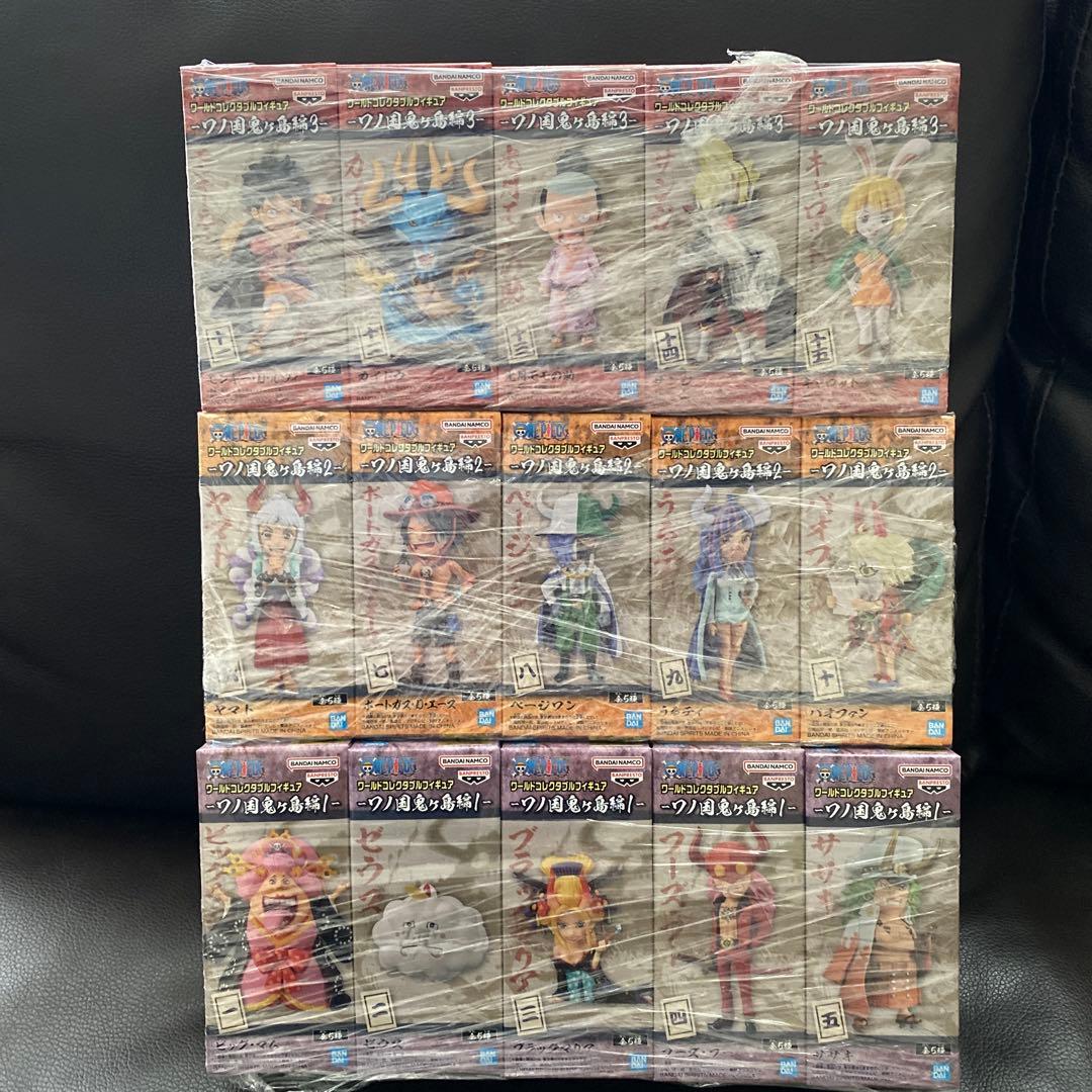 【55体セット】ワンピースワーコレワノ国鬼ヶ島編他