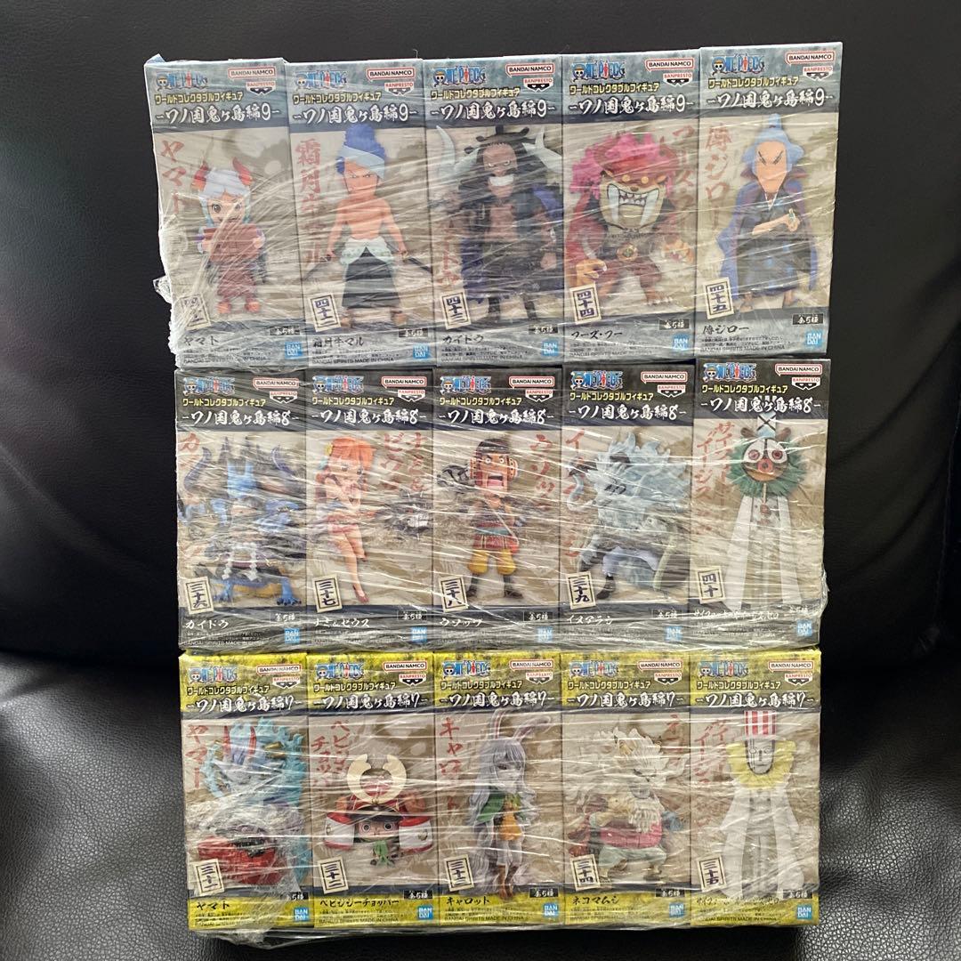【55体セット】ワンピースワーコレワノ国鬼ヶ島編他