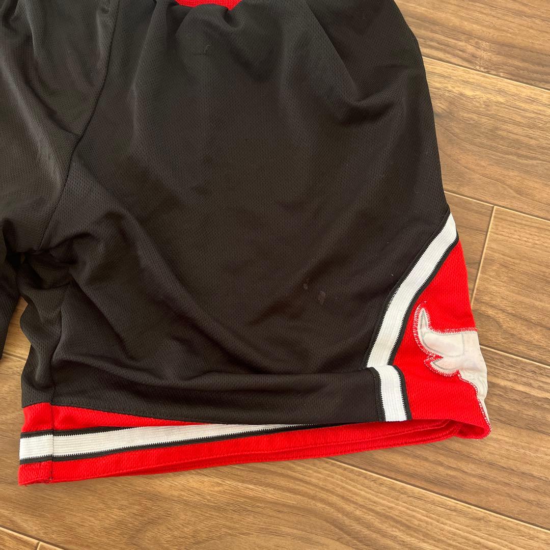 Nike シカゴ・ブルズ バスケットボールパンツ S 黒/赤