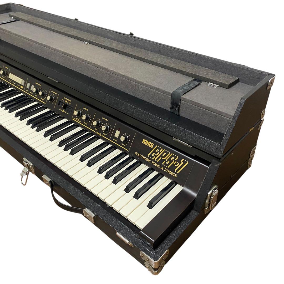 【ジャンク】KORG EPS-1 シンセサイザー　ケース付