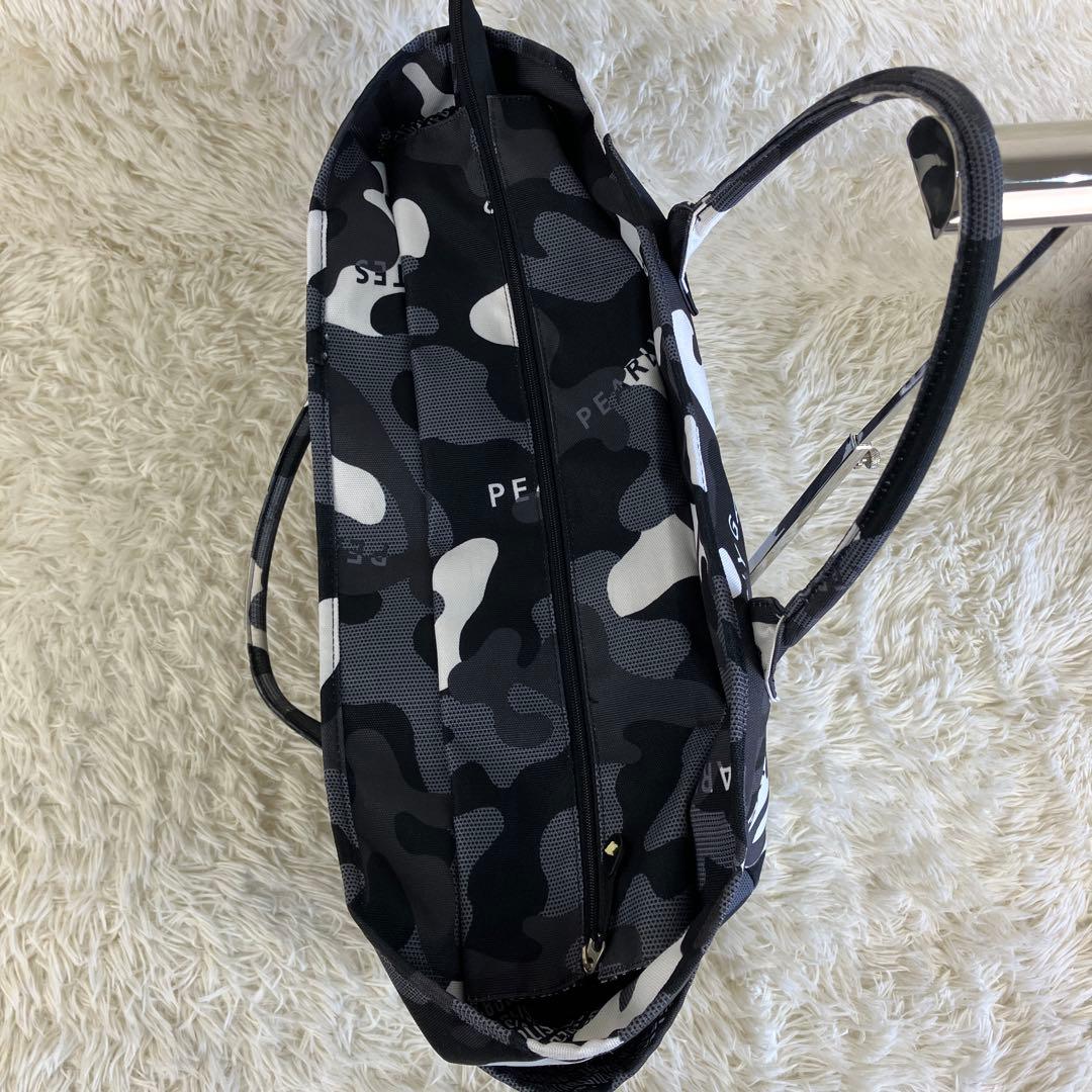 希少 完全完売品 パーリーゲイツ ブラックカモ　ロッカーバッグ 迷彩 大容量