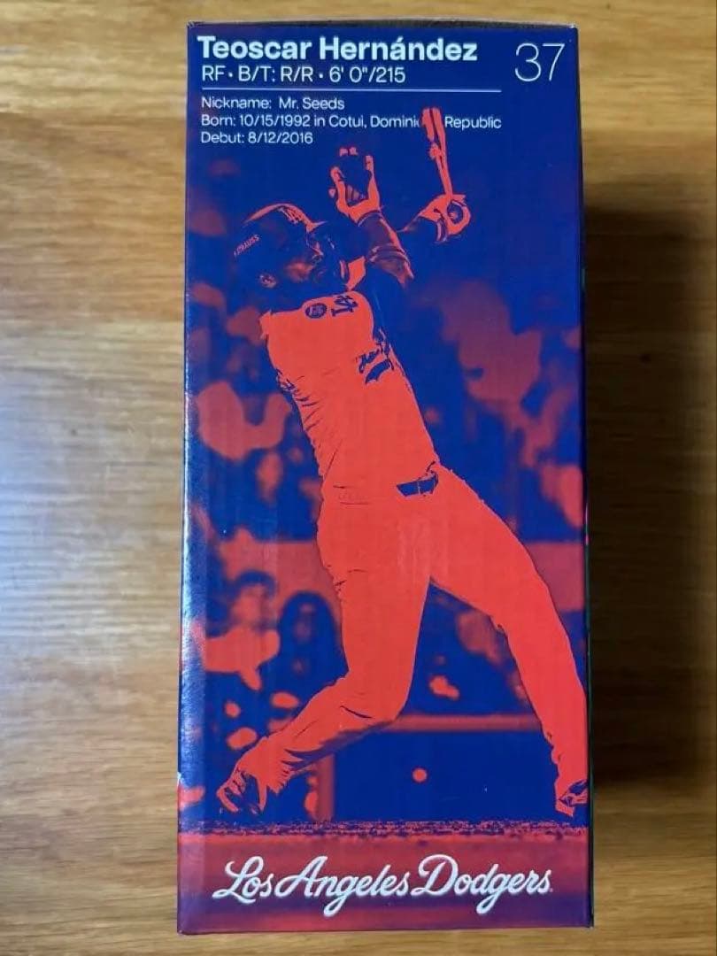 【未開封】テオスカー•ヘルナンデス　ボブルヘッド　ロサンゼルス ドジャース　限定