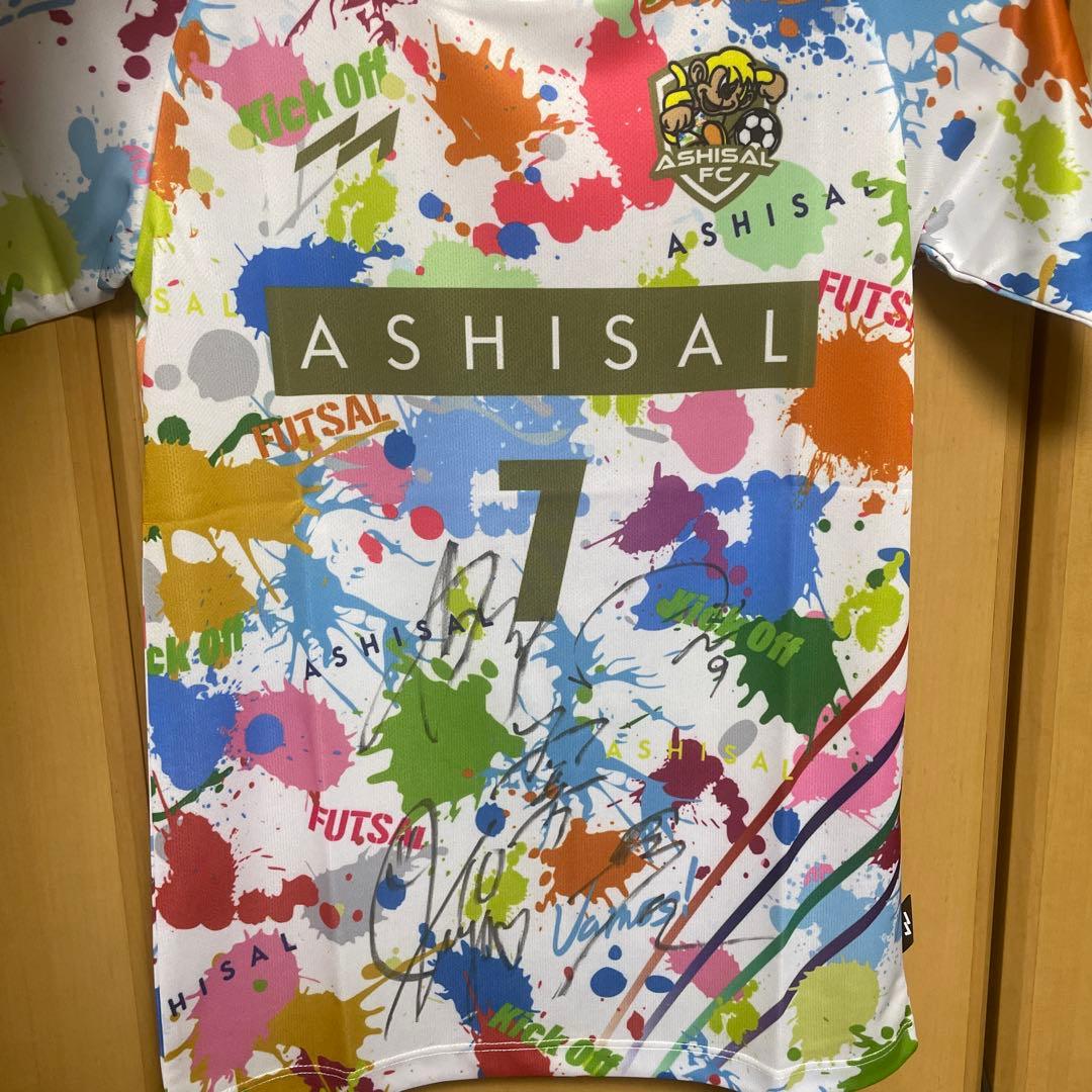 S*Y様 期間限定セール‼️あしざるfc TSUBASA 7 サイン入りシャツ1