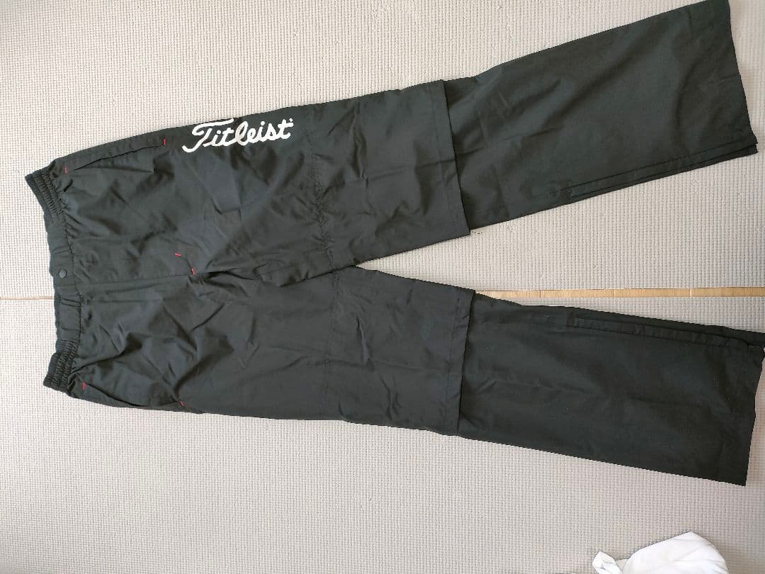 新品　未使用　タイトリスト　レインウェア　セットアップ　雨具　カッパ　サイズM