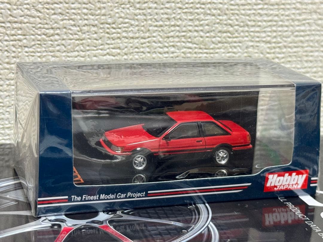 Hobby Japan 1/64 AE86 Levinミニカー セット