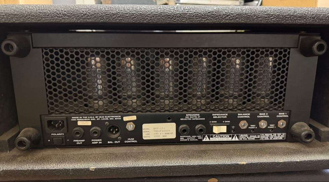 ampeg SVT-II ベース用アンプ ヴィンテージ アンペグ フルチューブ