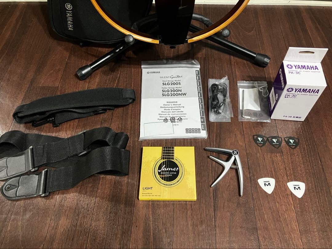 【美品】YAMAHA SLG200S TBS サイレントギター